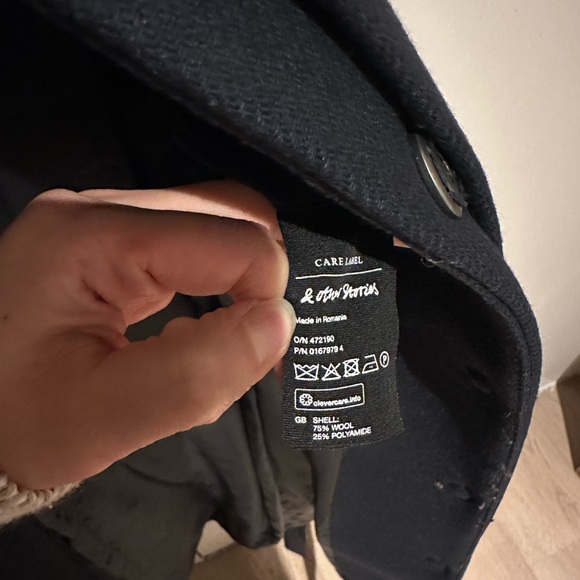 & other stories! Belted wool coat ! - Picture 2 of 9